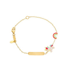 bracciale Rossi Oro maglia...