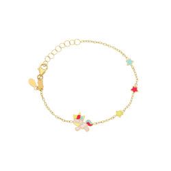 bracciale Rossi Oro maglia...