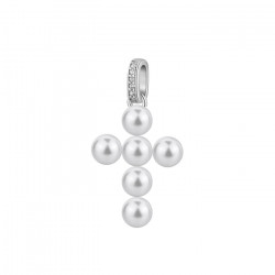 charm Fancy croce perle...