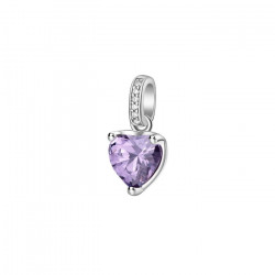 charm Fancy cuore zircone
