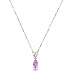 girocollo Fancy maglia rolò zircone goccia