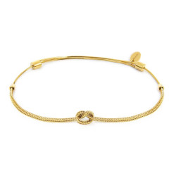 bracciale Marlù maglia foxtail con nodo