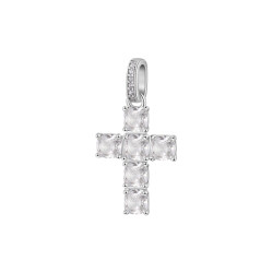 charm Fancy croce zirconi...