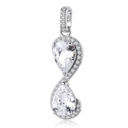 charm Fancy gocce zirconi