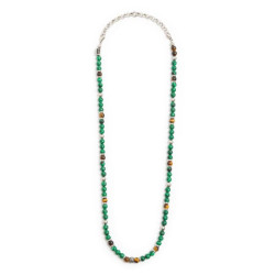 collana Marlù con malachiti...