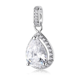 charm Fancy goccia zirconi