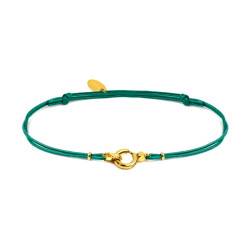 bracciale Marlù cordino con moschettone anello