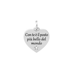 charm Kidult Love cuore 15mm