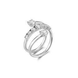 anello Fancy zirconi scalari