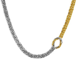 collier Marlù maglia snake...
