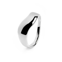 anello Marlù fascia ondulata