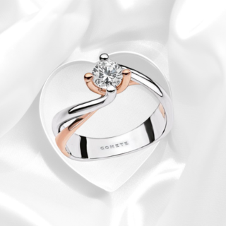 Anello Solitario Comete Gioielli