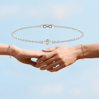 Bracciale kidult infinity dimante